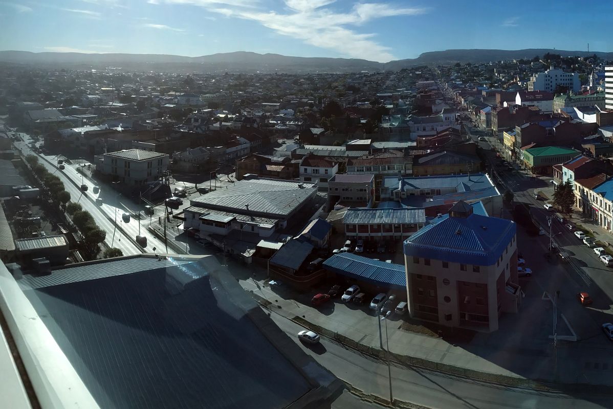 05C View Of Punta Arenas Chile To The West From Top Floor Of Hotel Dreams del Estrecho